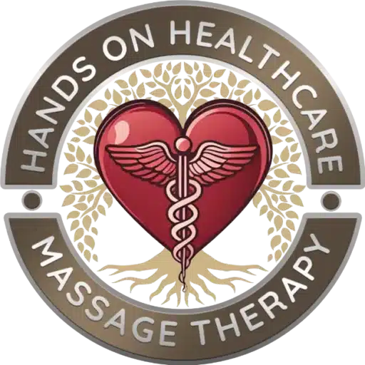 Hands on Healthcare Massage therapy logo